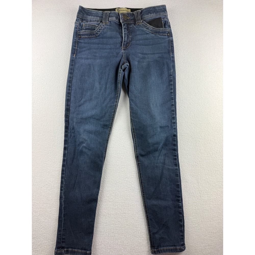 Democracy Ab Solution Skinny Jeans Womens‎ 6 Dark Wash Blue Stretch B1641KEEAXX